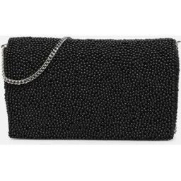 Sac A Main Petit Format Perles - BW95129 par IKKS Women Noir T.U Sacs