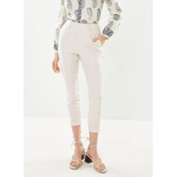 Vmlena Mr Tapered Lurex Belt Pant Lcs par Vero Moda Beige L X 32 Accessoires