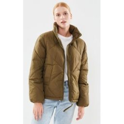 BYBOMINA PUFFER 3 - par B-Young Vert 36 Accessoires
