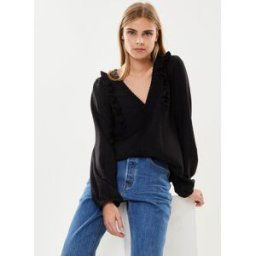 Vmpura Ls Top Wvn par Vero Moda Noir XS Accessoires