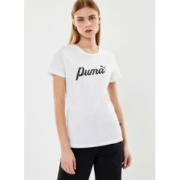W Ess+ Blossom Tee par Puma Blanc L Accessoires