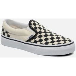 Classic Slip-On E par Vans Blanc 33 Enfant