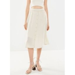 Vmsunny Calf Skirt Vma par Vero Moda Beige M Accessoires
