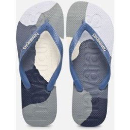 HAV. TOP LOGOMANIA COLORS II par Havaianas Bleu 45 - 46 Homme