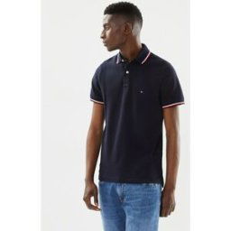 Core Tommy Tipped Slim Polo par Tommy Hilfiger Bleu XS Accessoires