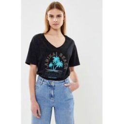 Pcmunni Ss T Shirt Kac Fc Bc par Pieces Noir L Accessoires