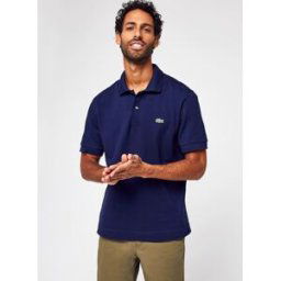 Polo Classique L1221 Manches Courtes Coton Biologique par Lacoste Bleu XS Accessoires