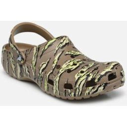 Classic Printed Camo Clog par Crocs Multicolore 39 - 40 Homme