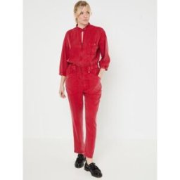Combi Longue BW32005 par IKKS Women Rouge 44 Accessoires
