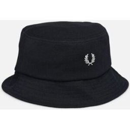 PIQUE BUCKET HAT par Fred Perry Bleu S Accessoires