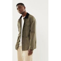 Mn Drill Chore Coat par Vans Vert XS Accessoires