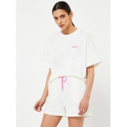 PCCHILLI SUMMER HW SHORTS D2D par Pieces Blanc XS Accessoires