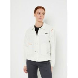 Book It Micro Ditsy Floral Jacket par Vans Blanc XS Accessoires