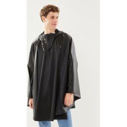 Cape W3 - Unisexe M par Rains Noir L Accessoires
