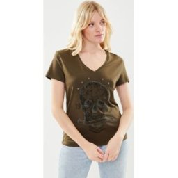 Tsh MC V BY10265 par IKKS Women Vert XS Accessoires