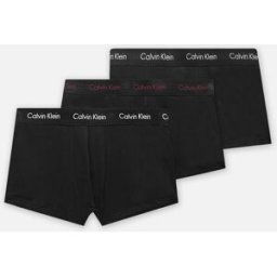 3P Low Rise Trunk 0000U2664G par Calvin Klein Noir S Accessoires