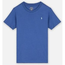 T-shirt col rond jersey de coton kids NPU par Polo Ralph Lauren Bleu 2A Accessoires