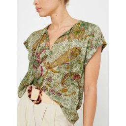 Top Imprime BW11085 par IKKS Women Beige 34 Accessoires