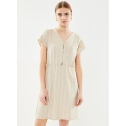 Pcmynne Sl Short Dress Fc par Pieces Blanc L Accessoires