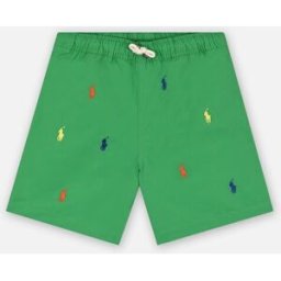 Short de bain Traveler Trunk par Polo Ralph Lauren Vert 3A Accessoires