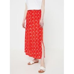 Bymmjoella Slit Skirt par B-Young Rouge 40 Accessoires