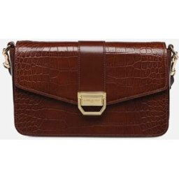 Sac trotteur A rabat avec fermoir M Exotic Valor par Lancaster Marron T.U Sacs