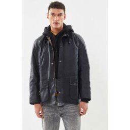 Barbour Ashby Wax Jacket par Barbour Bleu S Accessoires