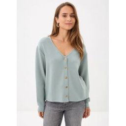 Pcakuna Ls Cardigan Fc par Pieces Vert L Accessoires