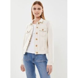 Vmsafa Ls Denim Jacket par Vero Moda Blanc S Accessoires
