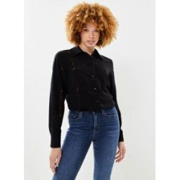 Vijuly Line Ls Shirt/C26 par Vila Noir 34 Accessoires