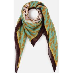 PCTASSELO SQUARE SCARF KAC FC par Pieces Bordeaux T.U Accessoires
