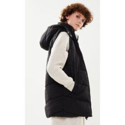 PCJAMILLA SHORT PUFFER VEST NOOS BC par Pieces Noir M Accessoires