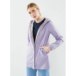 Sophie eco Stretch Dot V par K-Way Violet L Accessoires