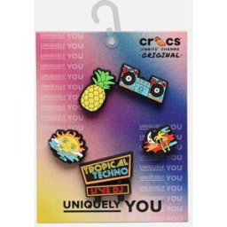 Jibbitz - Tropical Techno DJ par Crocs Multicolore T.U Accessoires
