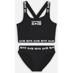 Cnvg 2Pc Core Logo Swimsuit par Converse Apparel Noir 2 - 3A Accessoires