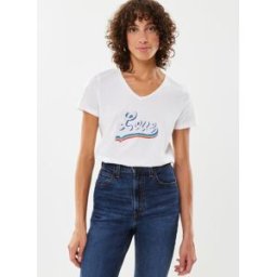 PCALLIE SS TEE KAC FC par Pieces Blanc S Accessoires