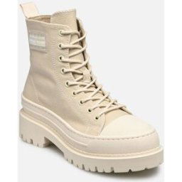 TJW FOXING CANVAS BO par Tommy Hilfiger Blanc 39 Femme
