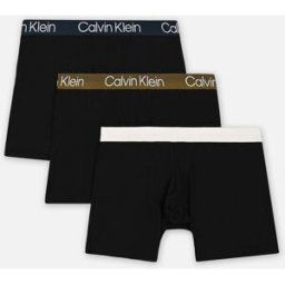 Trunk 3Pk 000NB2971A par Calvin Klein Noir XS Accessoires