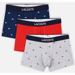 Lot de 3 boxers 5H3411 par Lacoste Multicolore S Accessoires