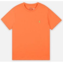 NPU T-shirt col rond jersey de coton kids par Polo Ralph Lauren Orange 8A Accessoires