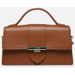 Sac baguette A rabat avec fermoir Paris Ily par Lancaster Marron T.U Sacs