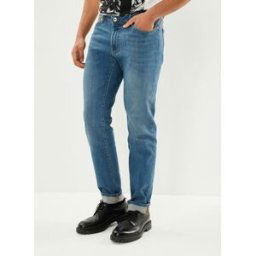 Pantalon Slim MW29103 par IKKS Men Bleu 29 Accessoires