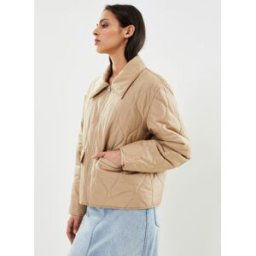 Quilted Collared Jacket par GANT Beige XS Accessoires