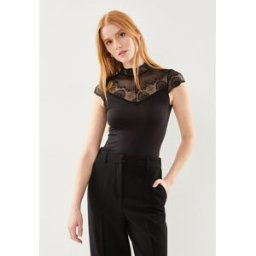 PCNAYA BODYSTOCKING NOOS par Pieces Noir S - M Accessoires