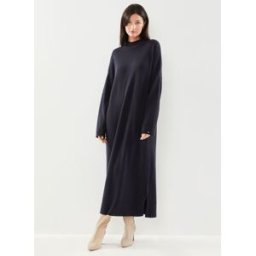 Soft Wool Midi Dress par Tommy Hilfiger Bleu XL Accessoires