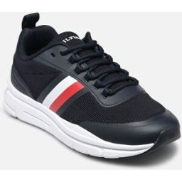Modern Runner Stripes Knit par Tommy Hilfiger Bleu 40 Homme