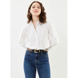 Oxford Relaxed Shirt Ls par Tommy Hilfiger Rose 42 Accessoires