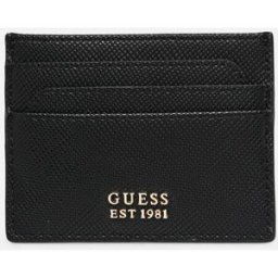 LAUREL SLG CARD HOLDER par Guess Noir T.U Sacs