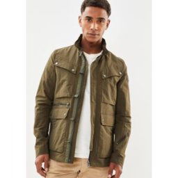 Coupe-Vent Saharienne MW42073 par IKKS Men Vert M Accessoires