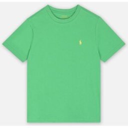 NPU T-shirt col rond jersey de coton kids par Polo Ralph Lauren Vert 2A Accessoires